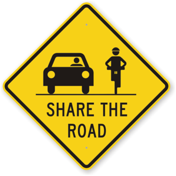 share-the-road-sign